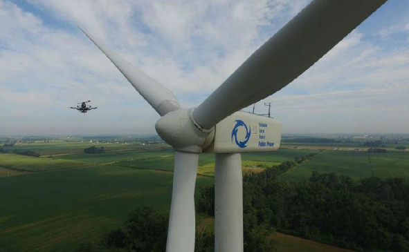 工業無人機如何完成風力發電機巡檢?(圖2) 巡檢無人機